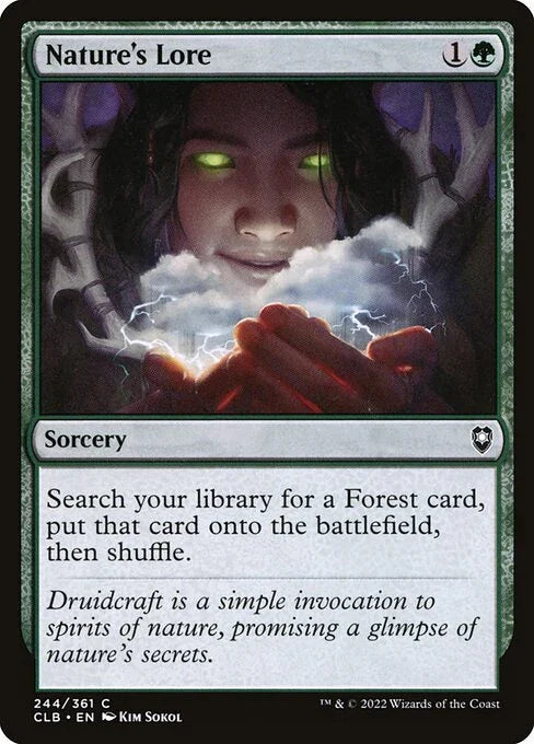 [Foil] CLB 244 Nature's Lore C