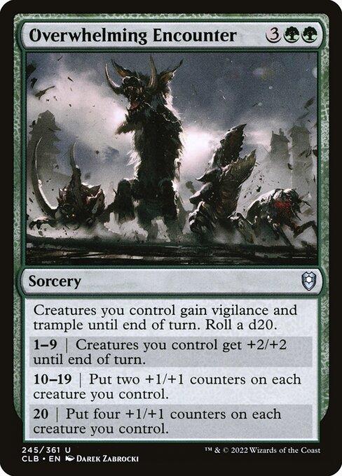 [Foil] CLB 245 Overwhelming Encounter U