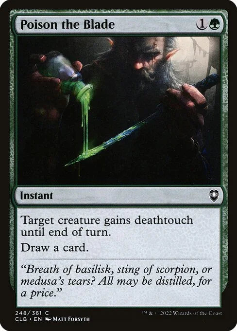CLB 248 Poison the Blade C
