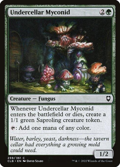 [Foil] CLB 259 Undercellar Myconid C