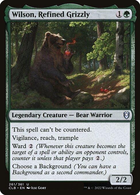 CLB 261 Wilson, Refined Grizzly U