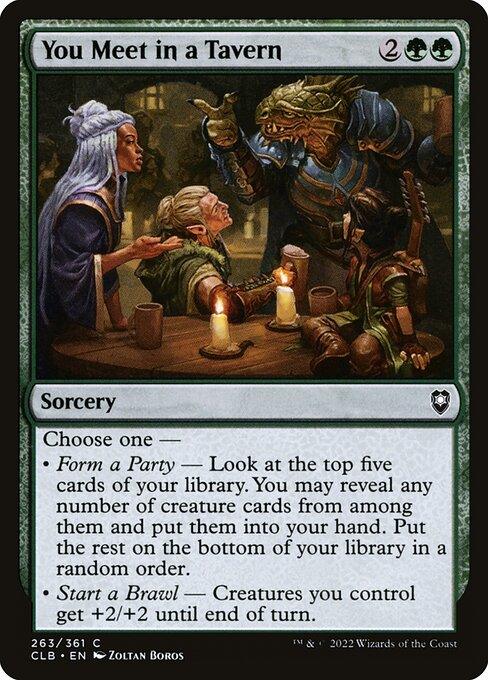 [Foil] CLB 263 You Meet in a Tavern C