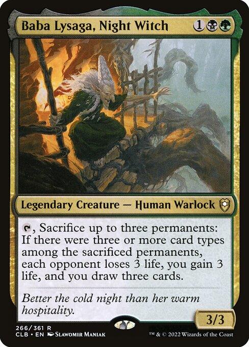[Foil] CLB 266 Baba Lysaga, Night Witch R