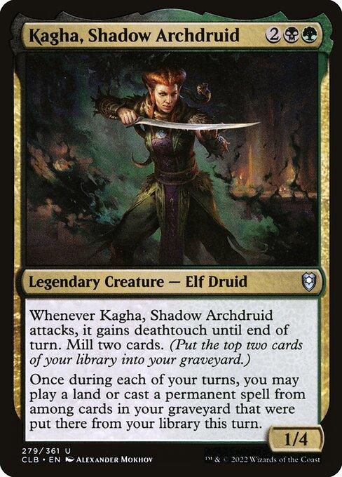 CLB 279 Kagha, Shadow Archdruid U
