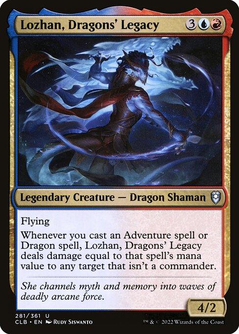 [Foil] CLB 281 Lozhan, Dragons' Legacy U