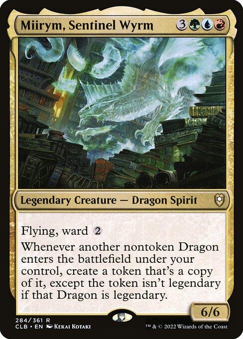 [Foil] CLB 284 Miirym, Sentinel Wyrm R
