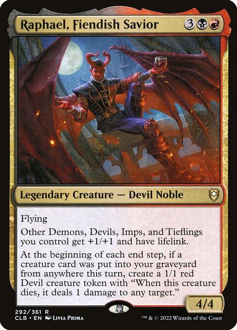 [Foil] CLB 292 Raphael, Fiendish Savior R