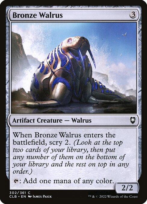 [Foil] CLB 302 Bronze Walrus C