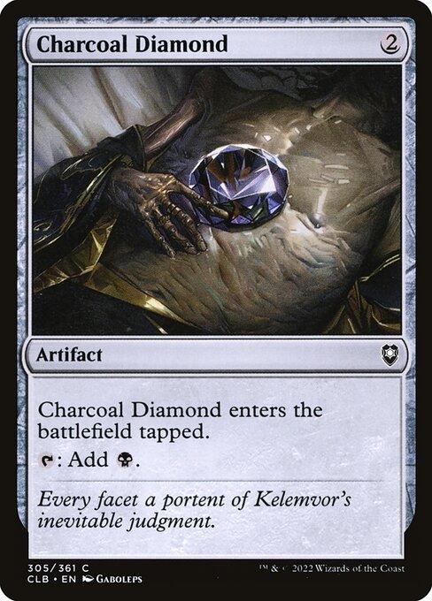 [Foil] CLB 305 Charcoal Diamond C