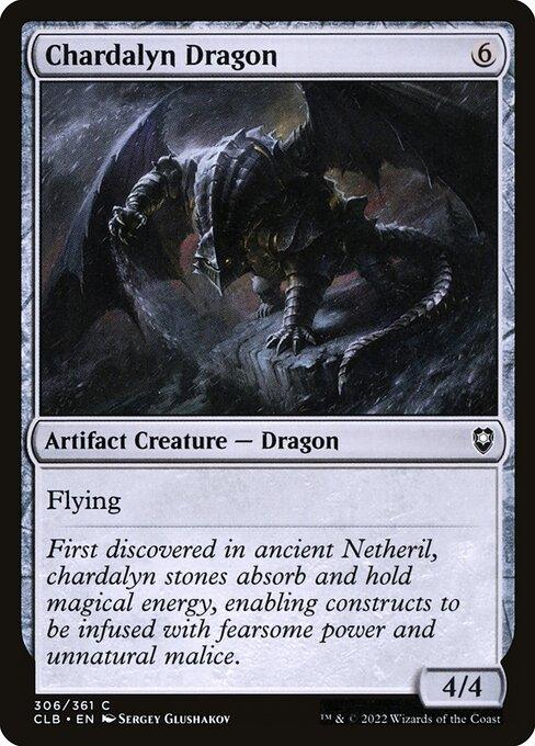 [Foil] CLB 306 Chardalyn Dragon C