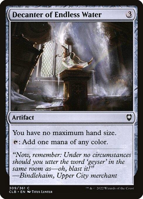 [Foil] CLB 309 Decanter of Endless Water C
