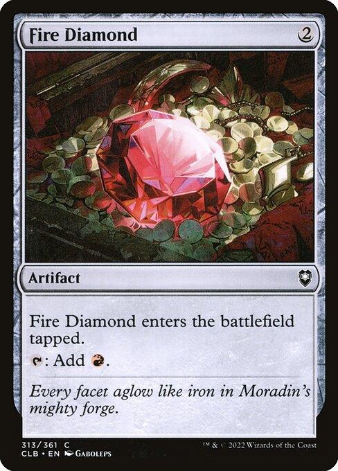 [Foil] CLB 313 Fire Diamond C