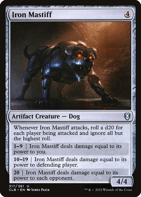 [Foil] CLB 317 Iron Mastiff U
