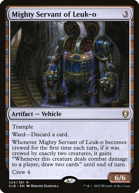 [Foil] CLB 324 Mighty Servant of Leuk-o R