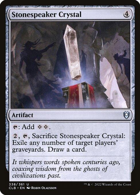 [Foil] CLB 338 Stonespeaker Crystal U