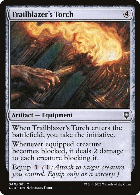 [Foil] CLB 340 Trailblazer's Torch C