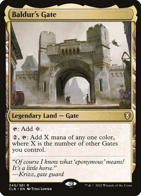 [Foil] CLB 345 Baldur's Gate R