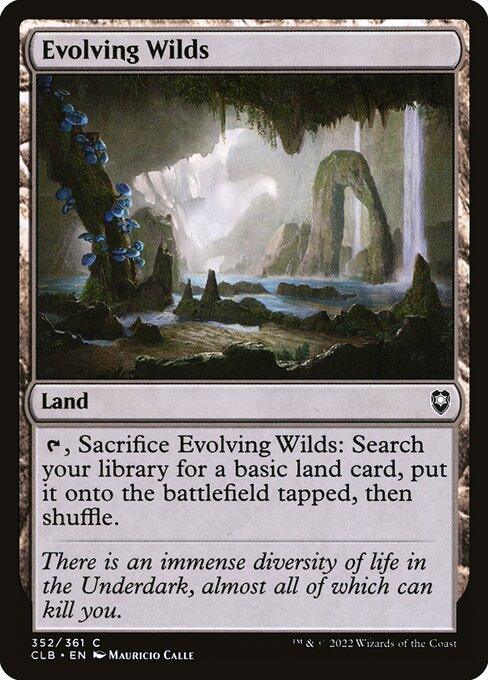 [Foil] CLB 352 Evolving Wilds C