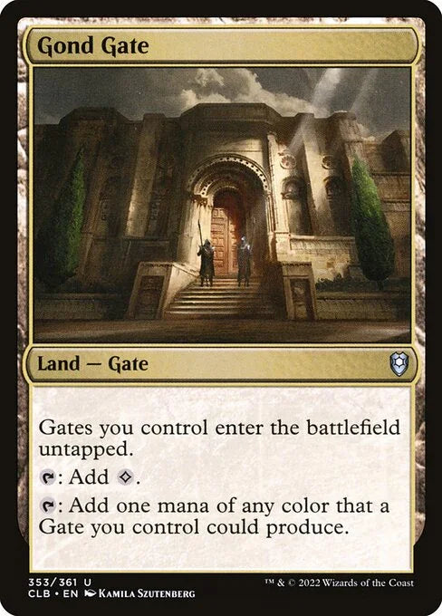 CLB 353 Gond Gate U