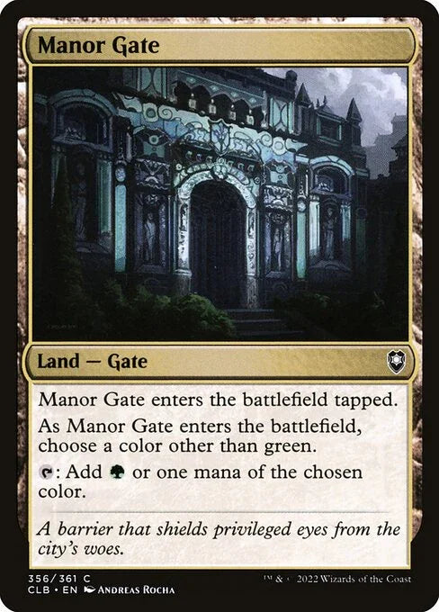 [Foil] CLB 356 Manor Gate C