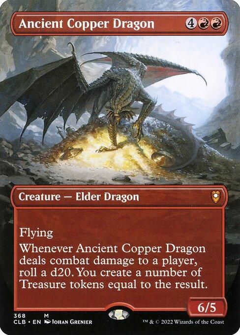 [Foil] CLB 368 Ancient Copper Dragon (Borderless) M