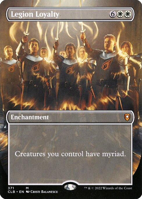 [Foil] CLB 371 Legion Loyalty (Borderless) M