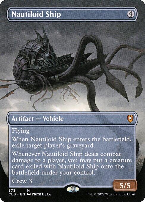 [Foil] CLB 373 Nautiloid Ship (Borderless) M