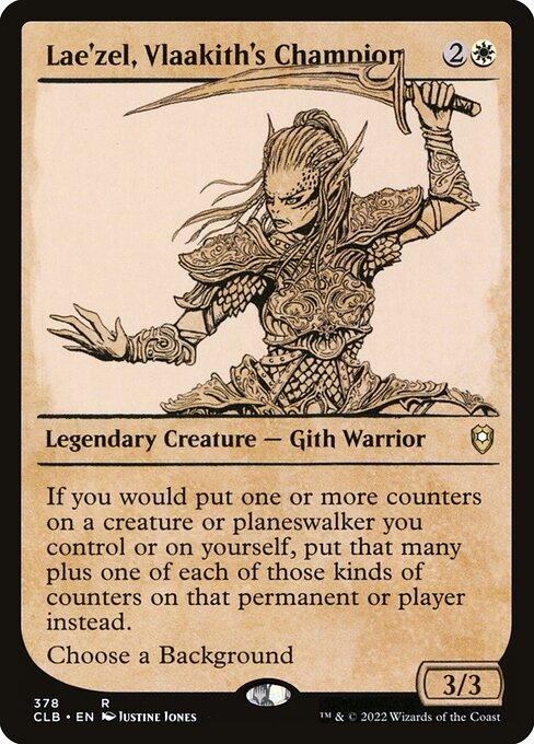 [Foil] CLB 378 Lae'zel, Vlaakith's Champion (Showcase) R