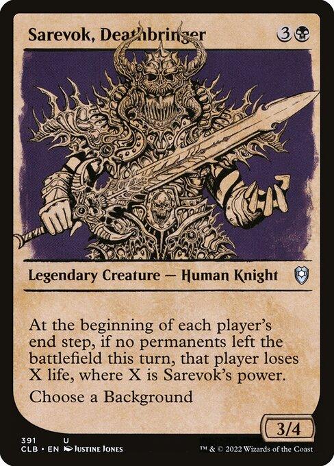 [Foil] CLB 391 Sarevok, Deathbringer (Showcase) U