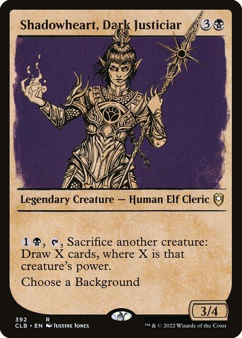 CLB 392 Shadowheart, Dark Justiciar (Showcase) R