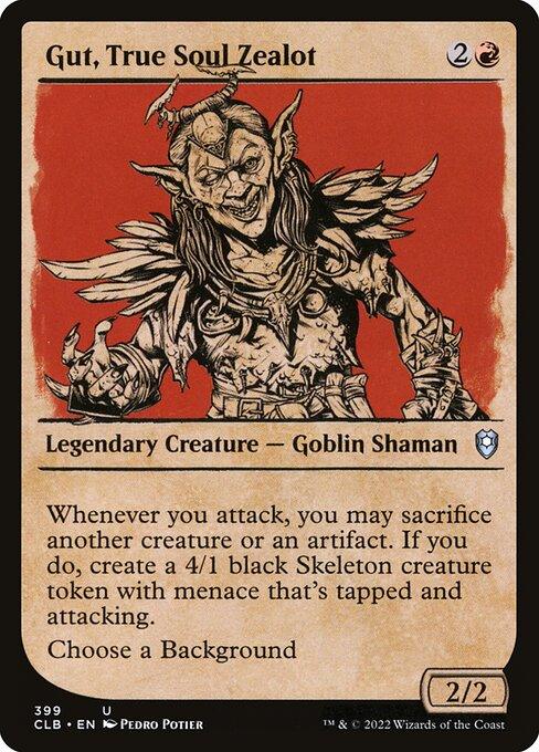 [Foil] CLB 399 Gut, True Soul Zealot (Showcase) U