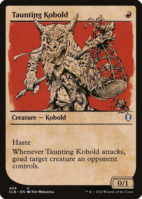 CLB 404 Taunting Kobold (Showcase) U