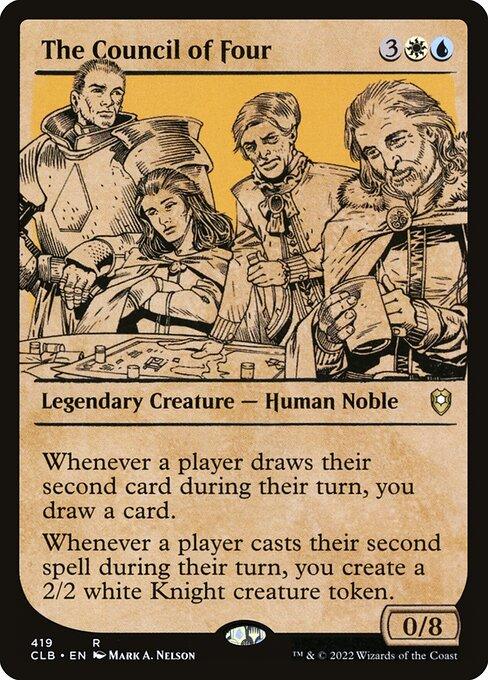 [Foil] CLB 419 The Council of Four (Showcase) R