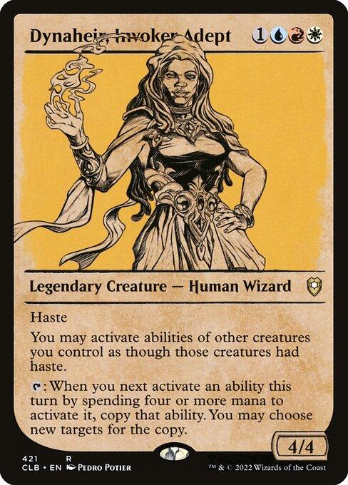 [Foil] CLB 421 Dynaheir, Invoker Adept (Showcase) R