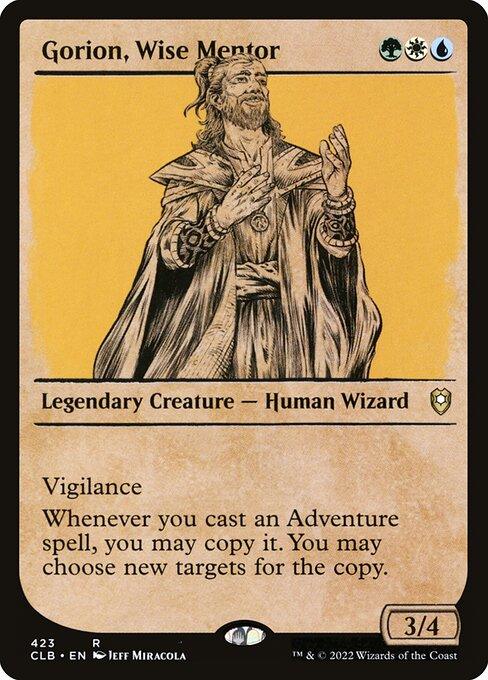 [Foil] CLB 423 Gorion, Wise Mentor (Showcase) R