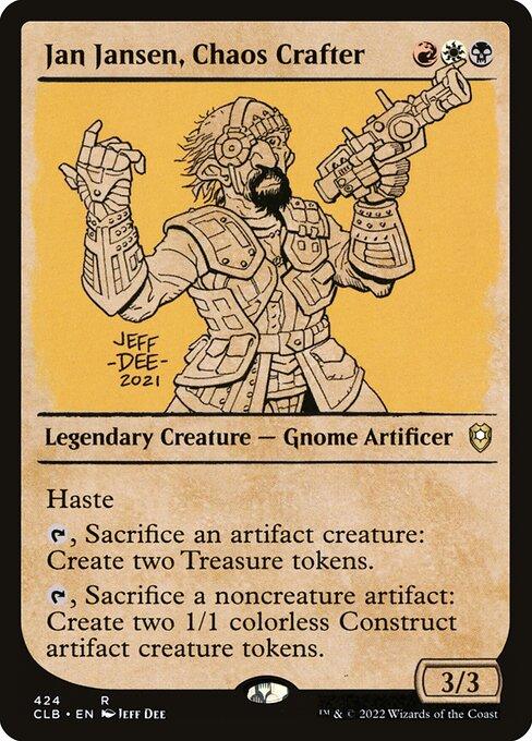 [Foil] CLB 424 Jan Jansen, Chaos Crafter (Showcase) R