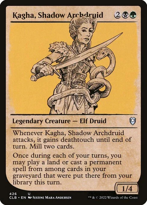 CLB 426 Kagha, Shadow Archdruid (Showcase) U