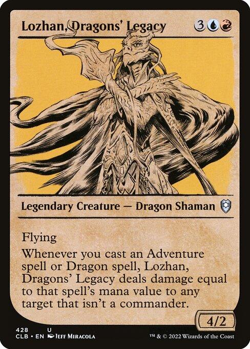 [Foil] CLB 428 Lozhan, Dragons' Legacy (Showcase) U