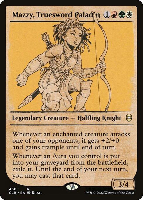 [Foil] CLB 430 Mazzy, Truesword Paladin (Showcase) R