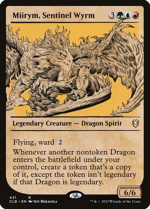[Foil] CLB 431 Miirym, Sentinel Wyrm (Showcase) R