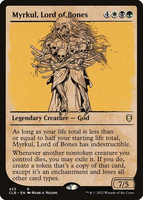 [Foil] CLB 433 Myrkul, Lord of Bones (Showcase) R