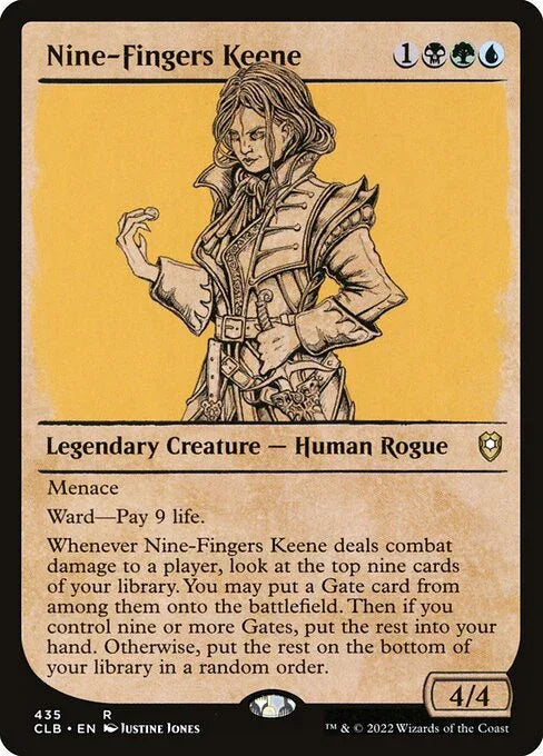 [Foil] CLB 435 Nine-Fingers Keene (Showcase) R