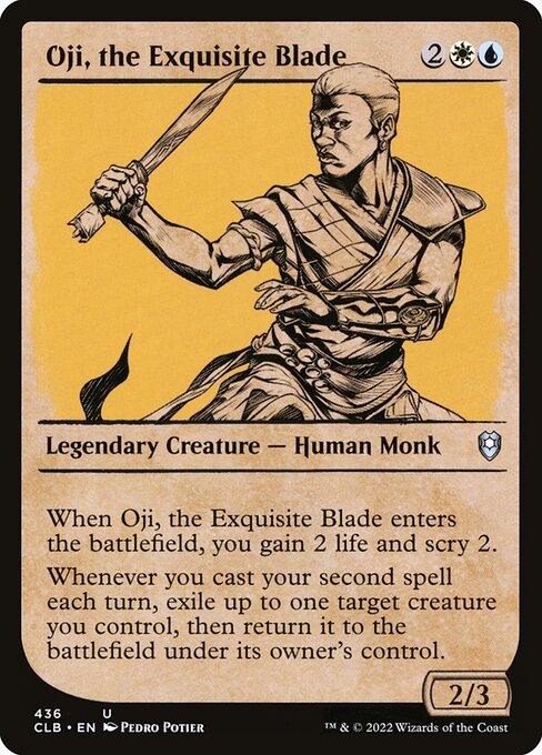 [Foil] CLB 436 Oji, the Exquisite Blade (Showcase) U