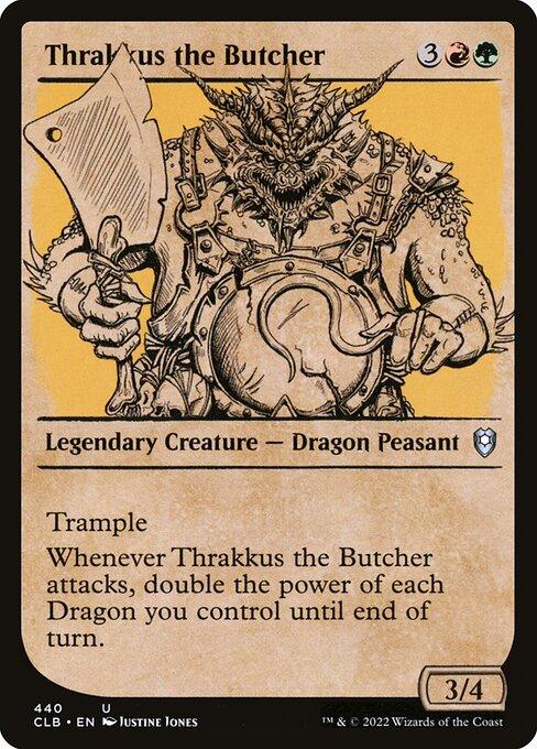 [Foil] CLB 440 Thrakkus the Butcher (Showcase) U