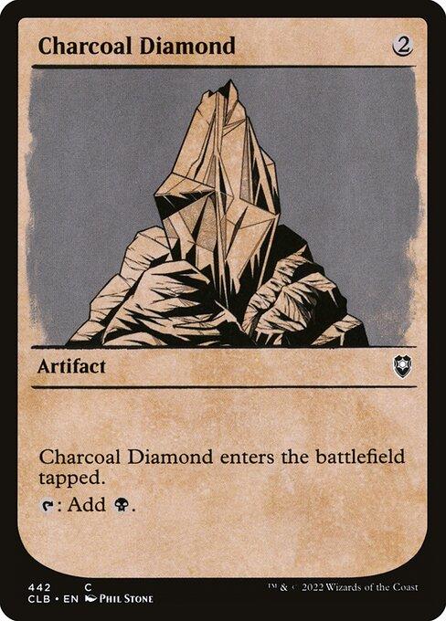 [Foil] CLB 442 Charcoal Diamond (Showcase) C