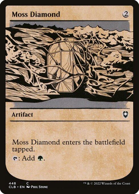 [Foil] CLB 448 Moss Diamond (Showcase) C