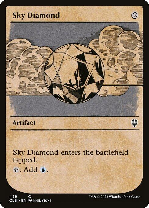 [Foil] CLB 449 Sky Diamond (Showcase) C