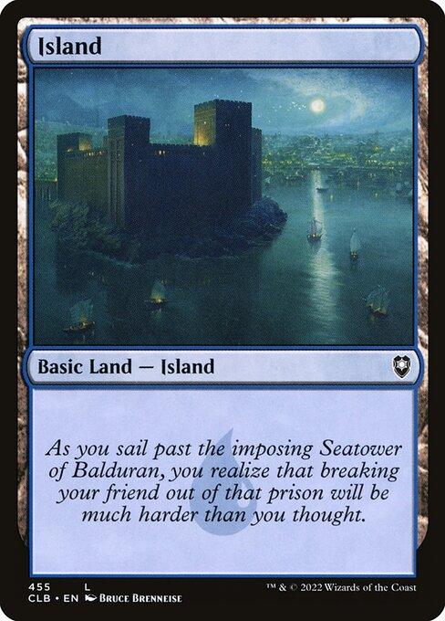 [Foil] CLB 455 Island (455) L