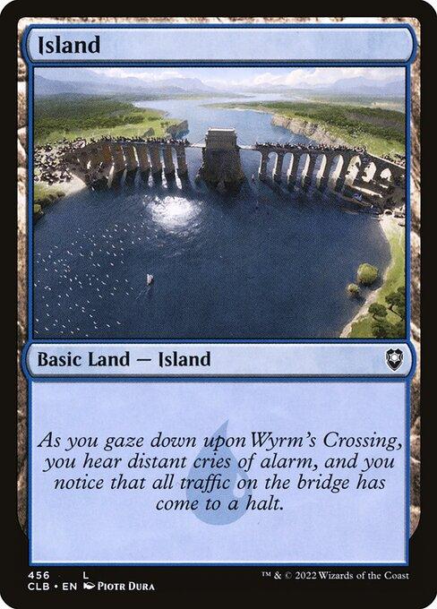 [Foil] CLB 456 Island (456) L