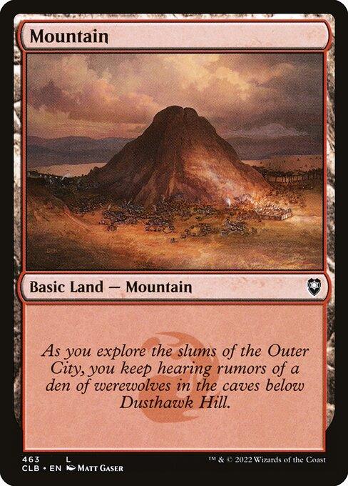 [Foil] CLB 463 Mountain (463) L